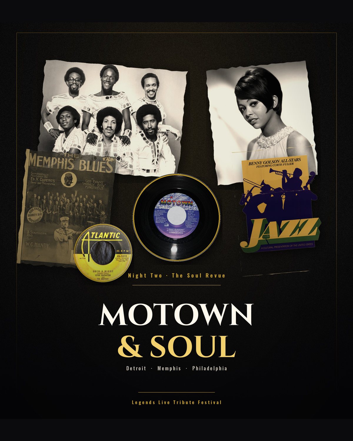 Motown & Soul collage